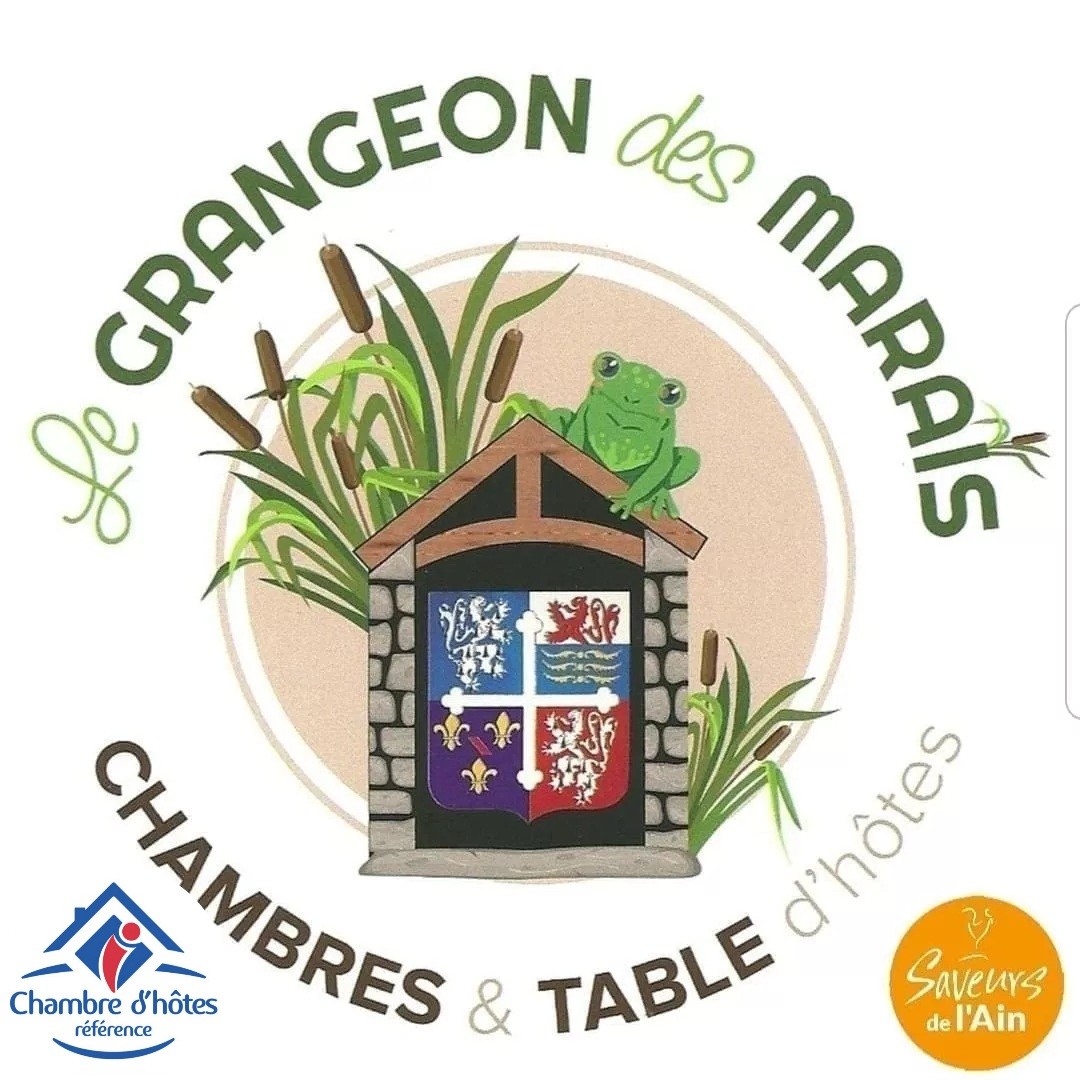 Logo "Le Grangeon des Marais, Chambres & Table".